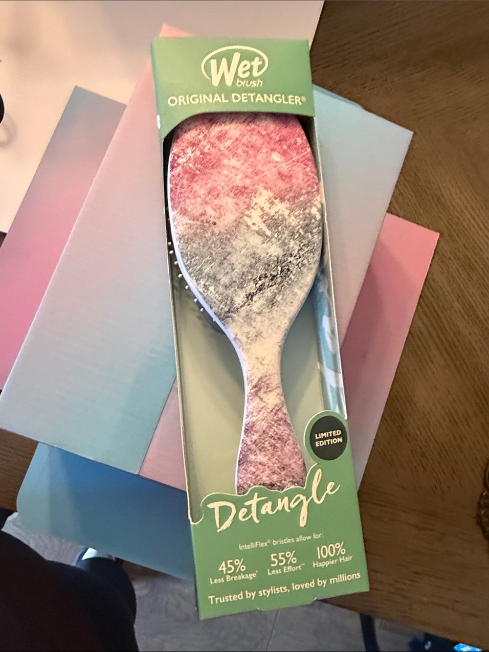 Original Detangler - Pink Marble Limited Edition